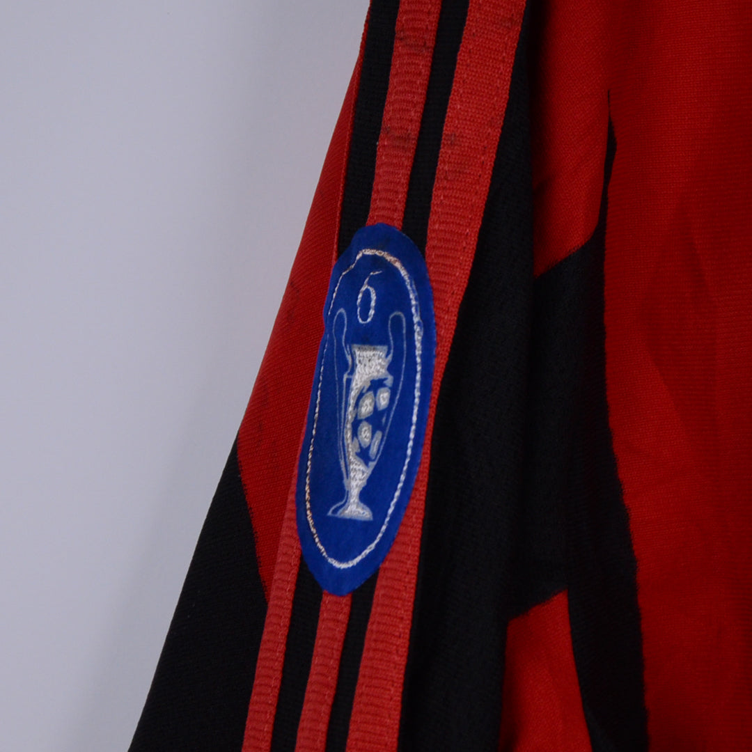 2003-2004 AC Milan Adidas Long Sleeve Home Shirt #22 Kaka - Marketplace