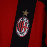 2003-2004 AC Milan Adidas Player Spec Long Sleeve Home Shirt #22 Kaka - Marketplace