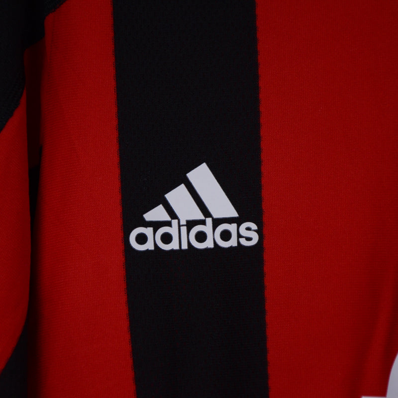 2003-2004 AC Milan Adidas Player Spec Long Sleeve Home Shirt #22 Kaka - Marketplace