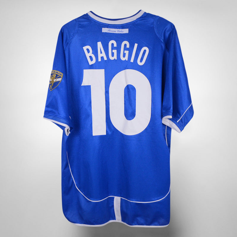 2002-2003 Brescia Umbro Home Shirt #10 Roberto Baggio - Marketplace