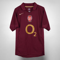 2005-2006 Arsenal Nike Home Shirt #14 Thierry Henry - Marketplace