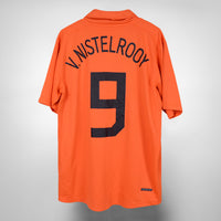 2006-2007 Netherlands Nike Home Shirt #9 Ruud Van Nistelrooy - Marketplace