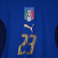 2006-2007 Italy Player Issued Puma Home Shirt #23 Marco Materazzi - Marketplace
