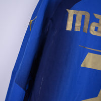 2006-2007 Italy Player Issued Puma Home Shirt #23 Marco Materazzi - Marketplace