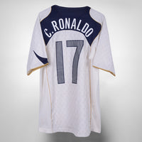 2004-2005 Portugal Nike Away Shirt #17 Cristiano Ronaldo - Marketplace