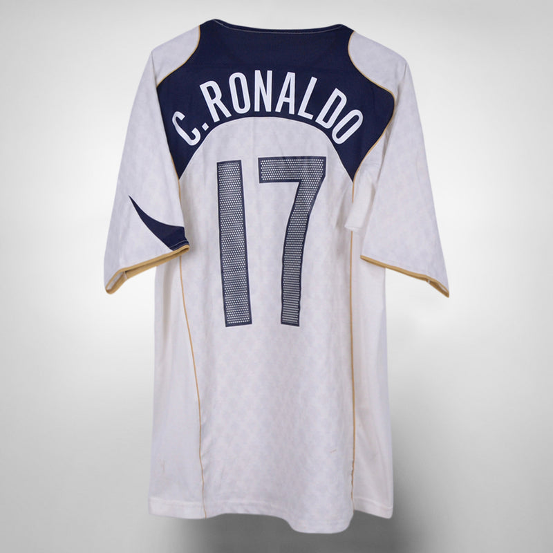 2004-2005 Portugal Nike Away Shirt #17 Cristiano Ronaldo - Marketplace