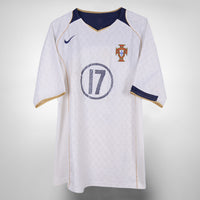 2004-2005 Portugal Nike Away Shirt #17 Cristiano Ronaldo - Marketplace