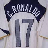 2004-2005 Portugal Nike Away Shirt #17 Cristiano Ronaldo - Marketplace