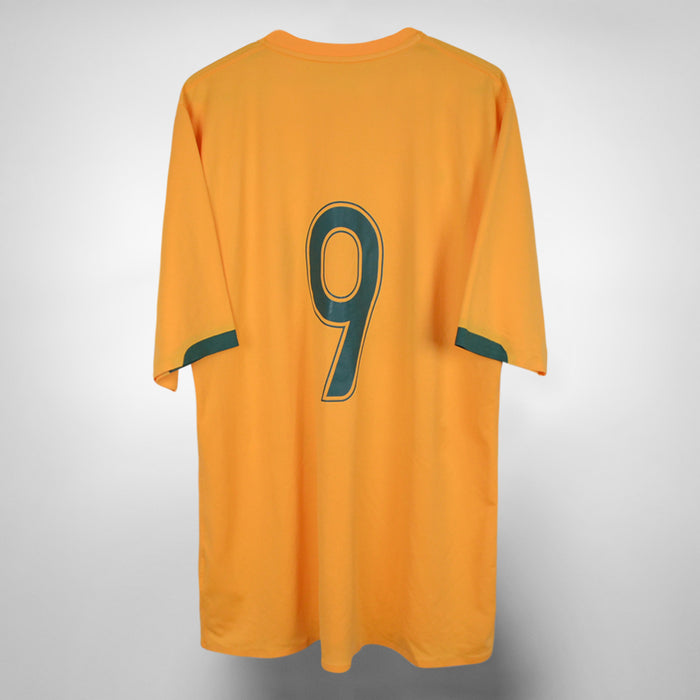 2006-2007 Australia Nike Player Issue Team Signed Home Shirt #9 Mark Viduka - Marketplace