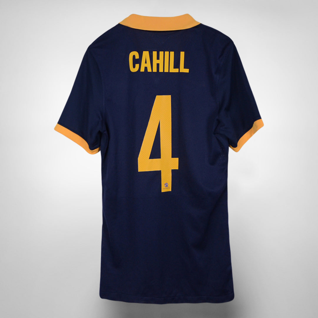 2014-2015 Australia Nike Player Issue Away Shirt #4 Tim Cahill - Marketplace