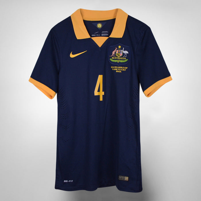 2014-2015 Australia Nike Player Issue Away Shirt #4 Tim Cahill - Marketplace