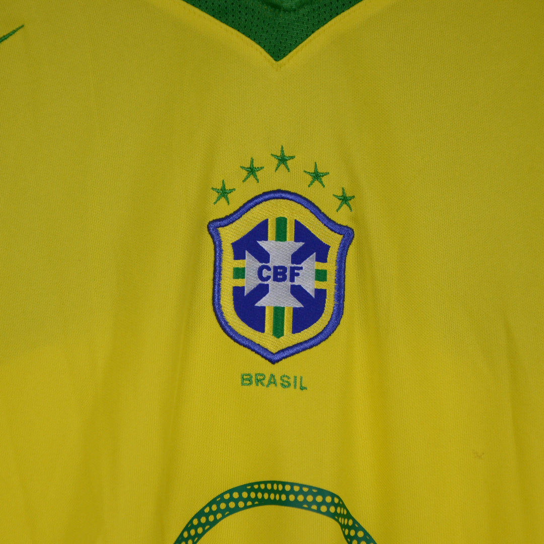 2004-2005 Brazil Nike Home Shirt BNWT #9 Ronaldo Nazario - Marketplace