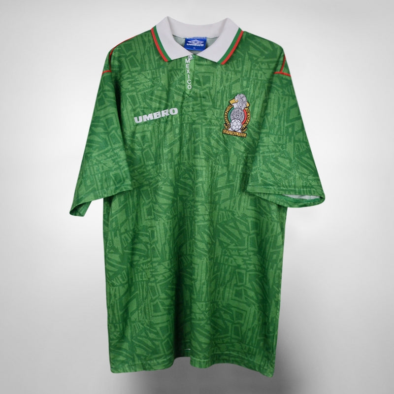 1994-1995 Mexico Umbro Home Shirt - Marketplace
