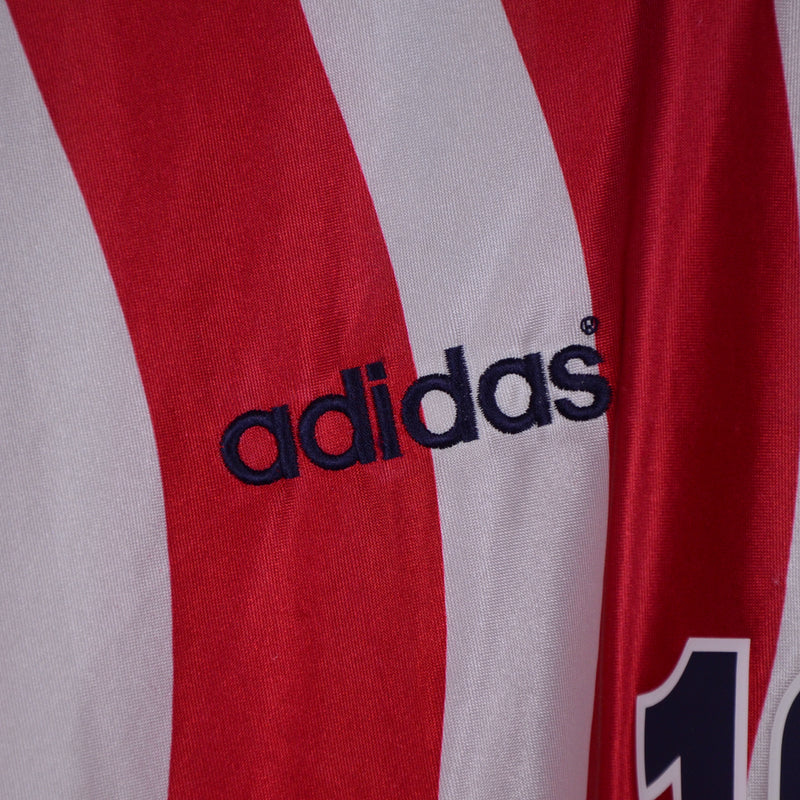 1994-1995 USA Adidas Home Shirt #10 Roy Wegerle - Marketplace
