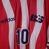 1994-1995 USA Adidas Home Shirt #10 Roy Wegerle - Marketplace