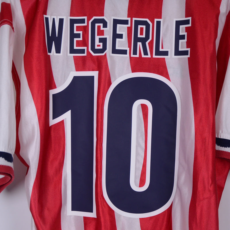 1994-1995 USA Adidas Home Shirt #10 Roy Wegerle - Marketplace