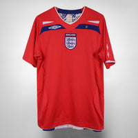 2008-2009 England Umbro Away Shirt - Marketplace