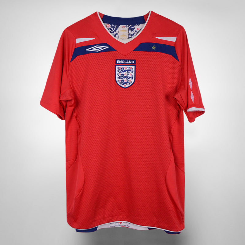 2008-2009 England Umbro Away Shirt - Marketplace
