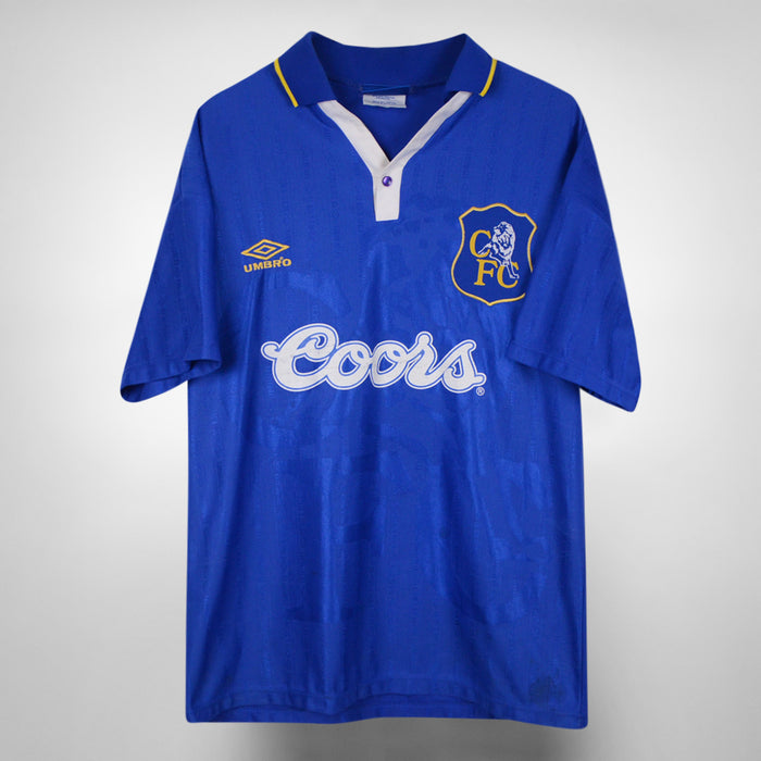 1995-1997 Chelsea Umbro Home Shirt - Marketplace