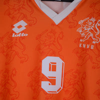 1994-1996 Netherlands Lotto Home Shirt #9 Marco Van Basten - Marketplace