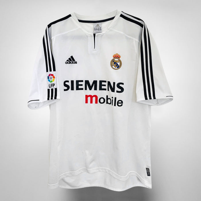 2003-2004 Real Madrid Adidas Home Shirt #23 David Beckham - Marketplace