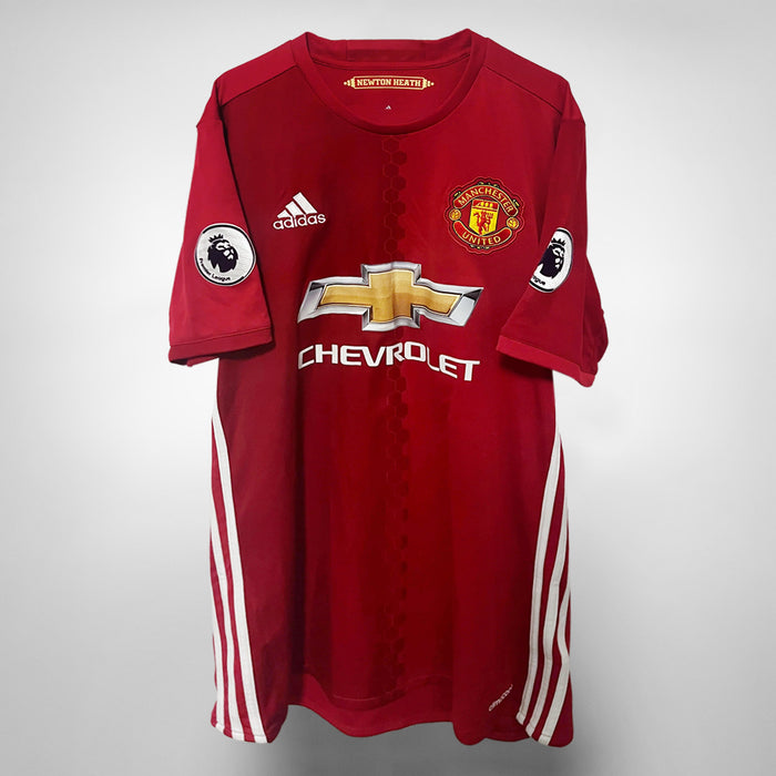 2016-2017 Manchester United Adidas Home Shirt #16 Keane - Marketplace