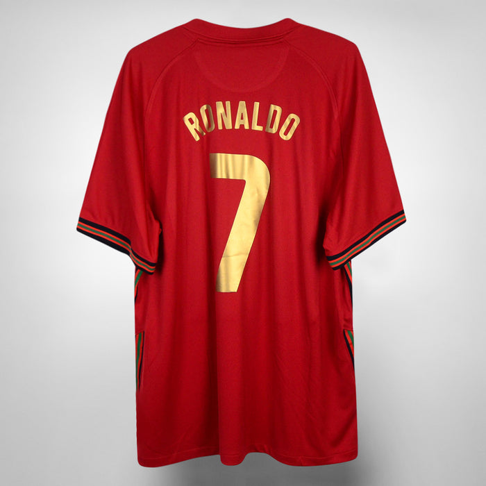 2020-2021 Portugal Nike Home Shirt #7 Cristiano Ronaldo - Marketplace
