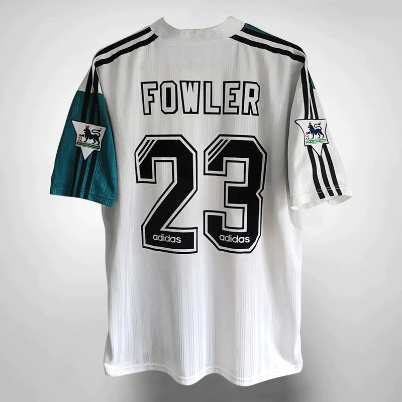 1995-1996 Liverpool Adidas Away Shirt #23 Robbie Fowler - Marketplace
