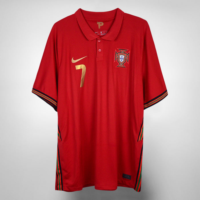 2020-2021 Portugal Nike Home Shirt #7 Cristiano Ronaldo - Marketplace