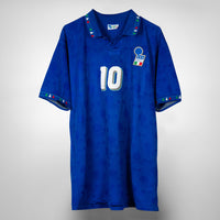1993-1994 Diadora Italy Player Spec Home Shirt #10 Roberto Baggio - Marketplace