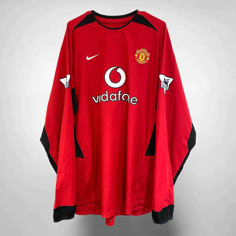 2002-2004 Manchester United Nike Home Shirt #7 David Beckham - Marketplace