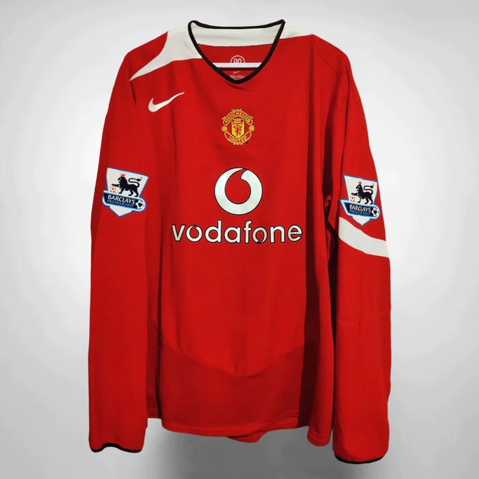 2004-2006 Manchester United Nike Home Shirt #7 Ronaldo - Marketplace