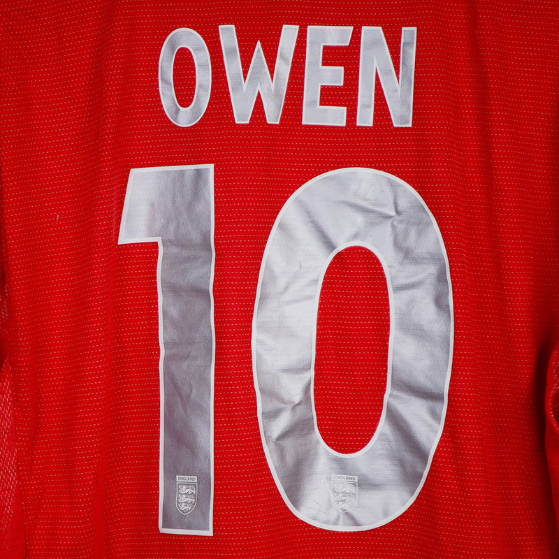 2004-2006 England Umbro Away Shirt #10 Michael Owen - Marketplace