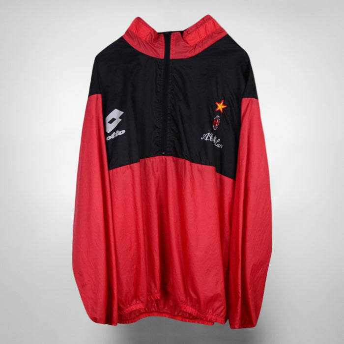 1993-1994 AC Milan Lotto Windbreaker Jacket - Marketplace