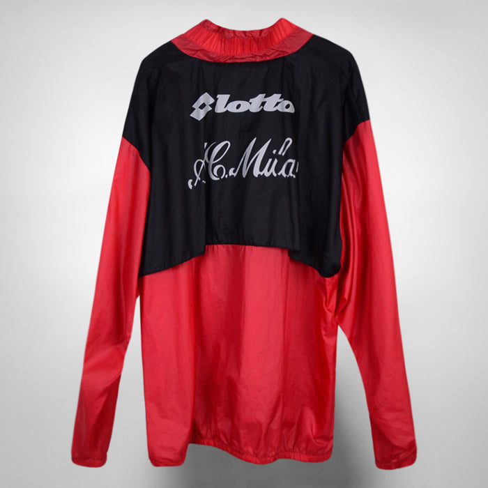 1993-1994 AC Milan Lotto Windbreaker Jacket - Marketplace