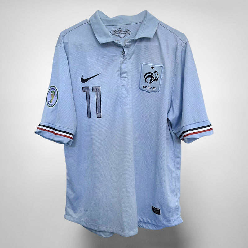 2013-2014 France Nike Away Shirt #11 Samir Nasri - Marketplace