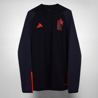 2022-2023 Belgium Adidas Quarter Zip Jumper  - Marketplace