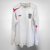2006-2008 England Umbro Home Shirt - Marketplace
