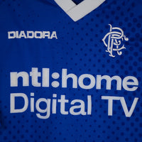 2002-2003 Rangers Diadora Home Shirt - Marketplace