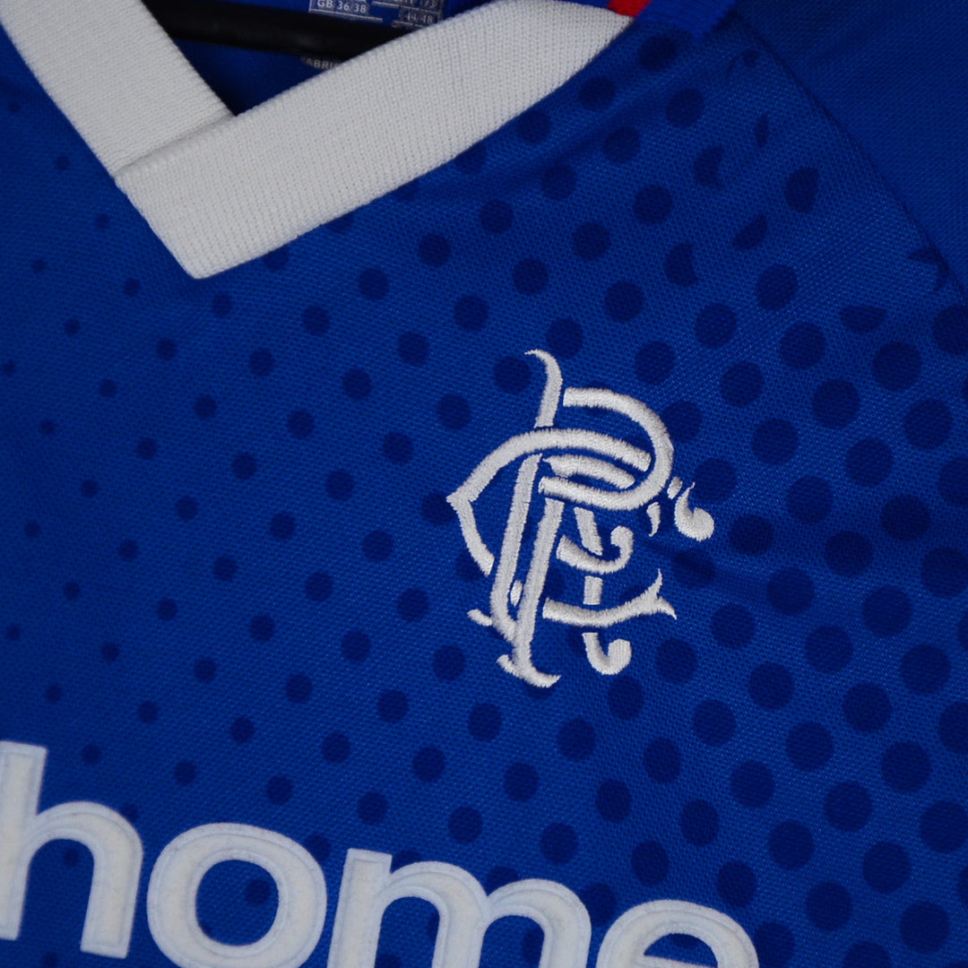 2002-2003 Rangers Diadora Home Shirt - Marketplace