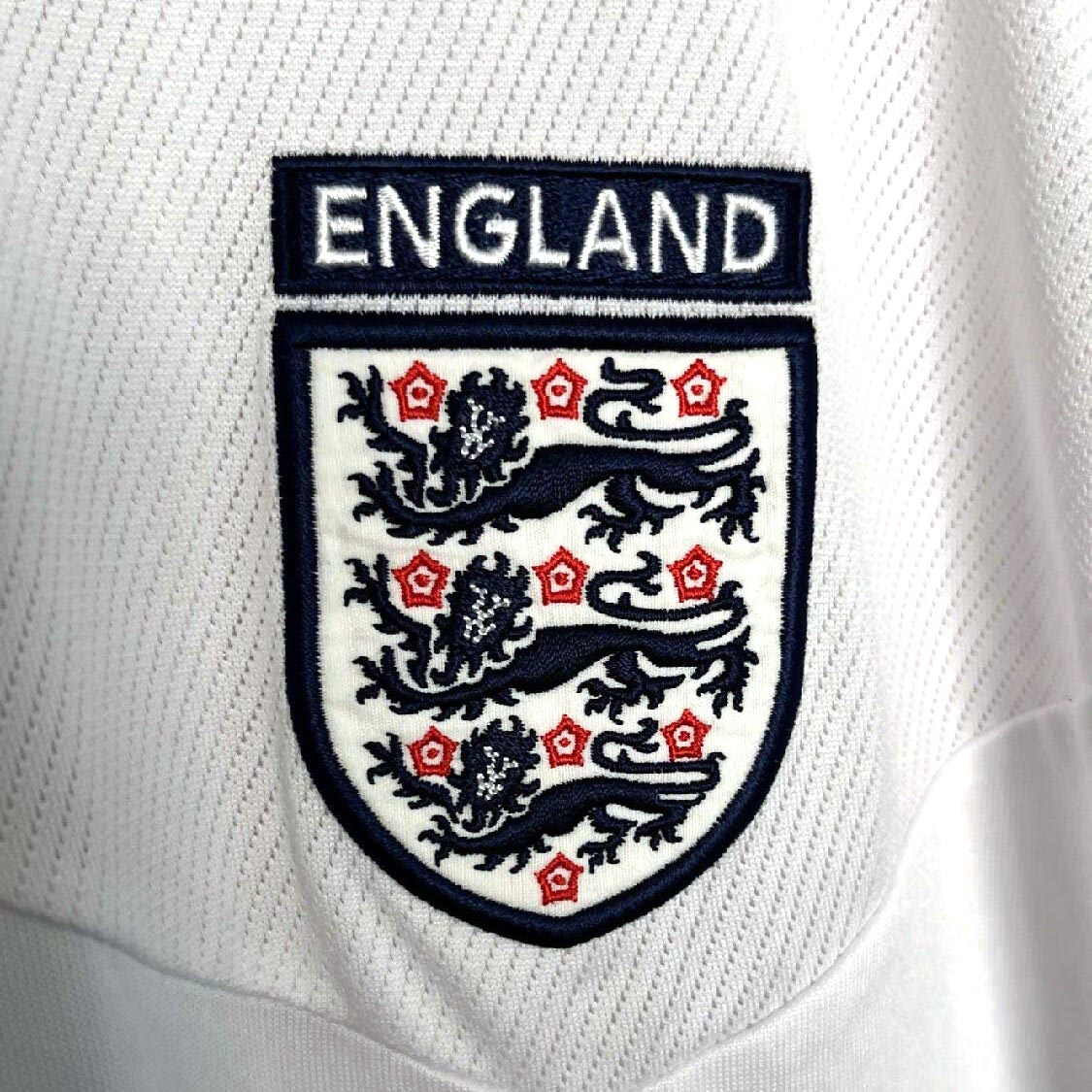 2006-2007 England Umbro White Training Shirt - Marketplace