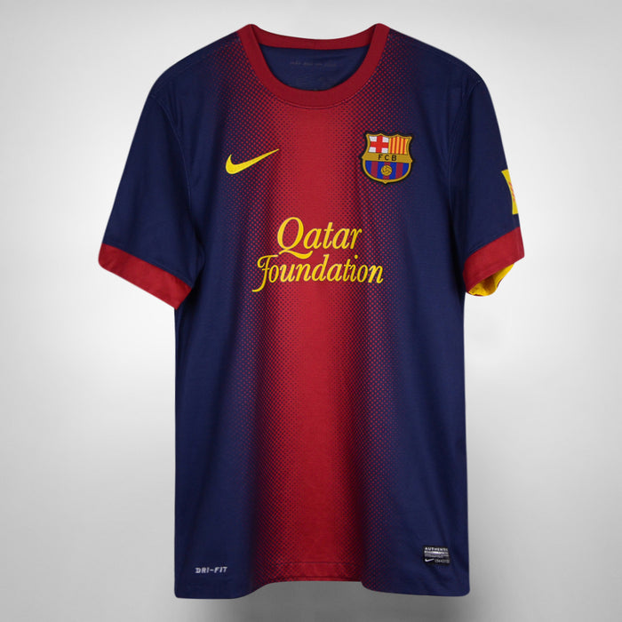2012-2013 Barcelona Nike Home Shirt #6 Xavi - Marketplace