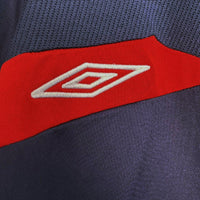 2006-2007 England Umbro Navy Training Shirt - Marketplace