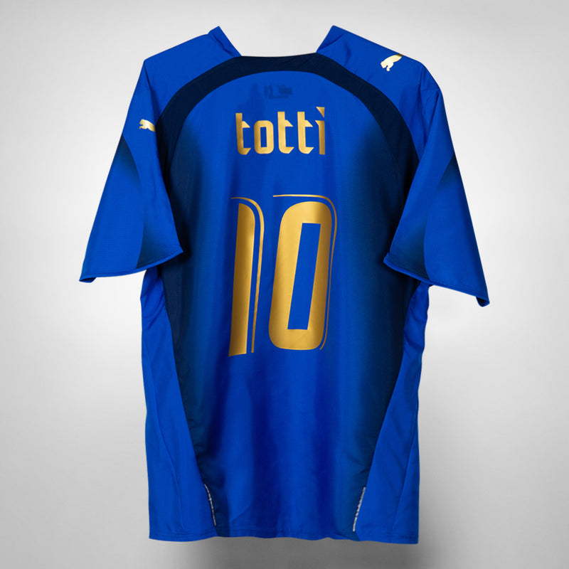 2006-2008 Italy Puma Home Shirt BNWT #10 Totti- Marketplace