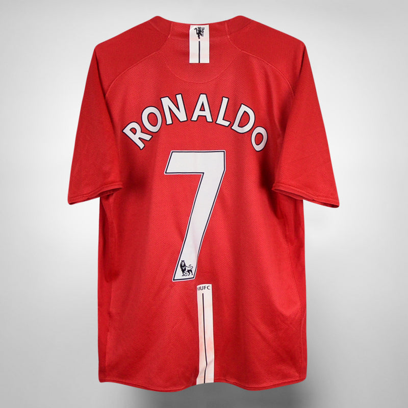 2007-2009 Manchester United Nike Home Shirt #7 Cristiano Ronaldo - Marketplace