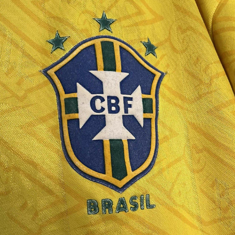 1992-1993 Brazil Umbro Home Shirt - Marketplace
