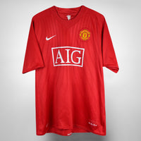 2007-2009 Manchester United Nike Home Shirt #7 Cristiano Ronaldo - Marketplace