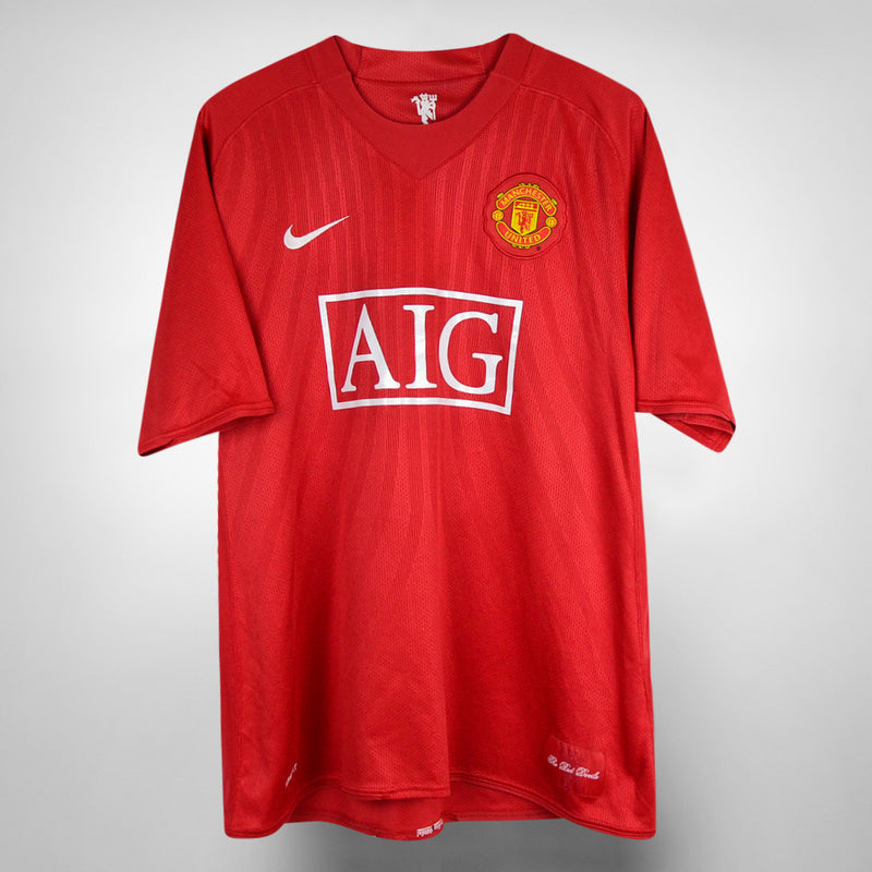 2007-2009 Manchester United Nike Home Shirt #7 Cristiano Ronaldo - Marketplace