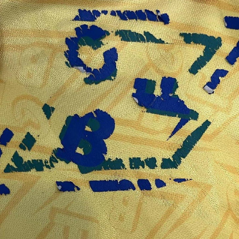 1992-1993 Brazil Umbro Home Shirt - Marketplace