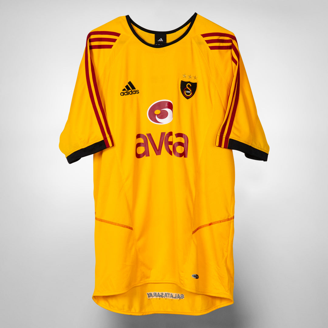 2005-2006 Galatasaray Adidas Fifth Shirt #11 Hasan Sas BNWT - Marketplace